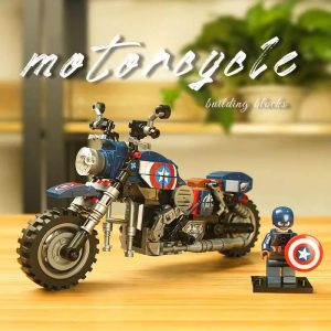 Modelo De Motocicleta De Montagem Do Capitão Steel 2024 – Brinquedo Para Meninos E Estudantes, Presente De Aniversário.  |  Brinquedos De Modelo Para Crianças Brinquedos De Modelo Para Crianças Brinquedos De Modelo Para Crianças