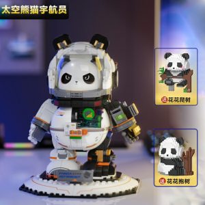 Brinquedo De Montagem De Blocos De Construção Panda Espacial 2024 Para Meninos Astronautas, Brinquedo Educativo Para Crianças De 8 A 12 Anos  |  Brinquedo De Blocos De Montar Para Crianças Brinquedo De Blocos De Montar Para Crianças Brinquedo De Blocos De Montar Para Crianças