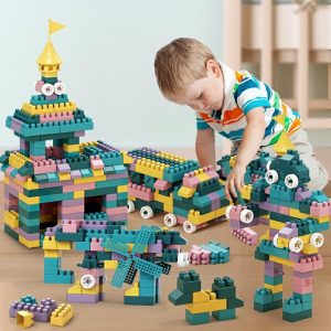 Brinquedo De Montagem De Blocos Grandes Para Crianças, Educativo, Indicado Para Crianças Acima De 3 Anos, Ideal Para Meninos E Meninas De 4 A 6 Anos, Estimula A Inteligência.  |  Brinquedo De Blocos De Montar Para Crianças Brinquedo De Blocos De Montar Para Crianças Brinquedo De Blocos De Montar Para Crianças