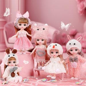 Brinquedos Para Meninas: Boneca De 17 Cm Para Crianças De 3 A 9 Anos, Presente De Aniversário De Princesa Para Meninas Em 2024.  |  Brinquedo De Boneca Para Crianças Brinquedo De Boneca Para Crianças Brinquedo De Boneca Para Crianças